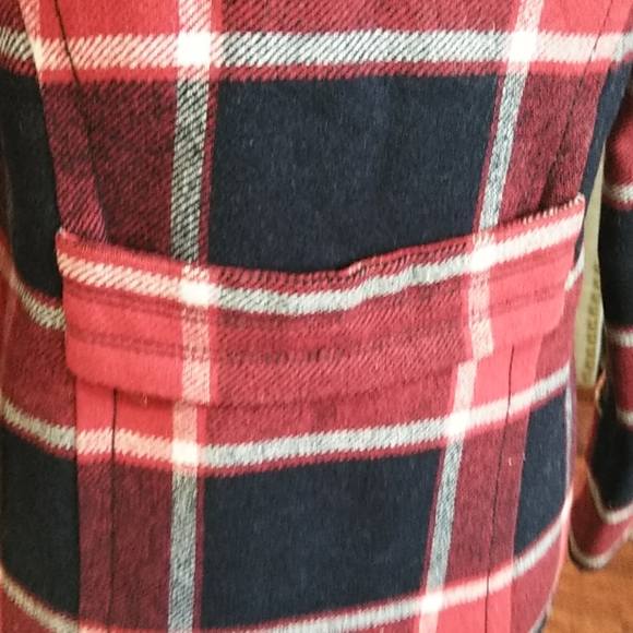 American Eagle checkard board jacket size S - Picture 5 of 9